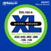 EXL165-6 D'Addario Electric Bass 